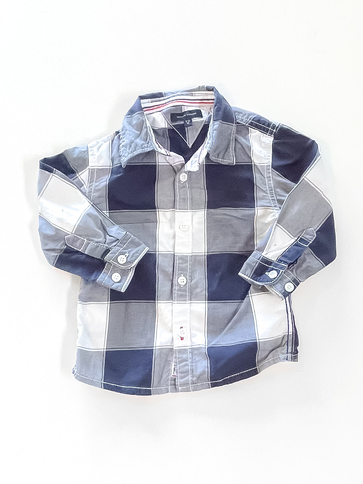 Tommy Hilfiger check shirt (9-12m)