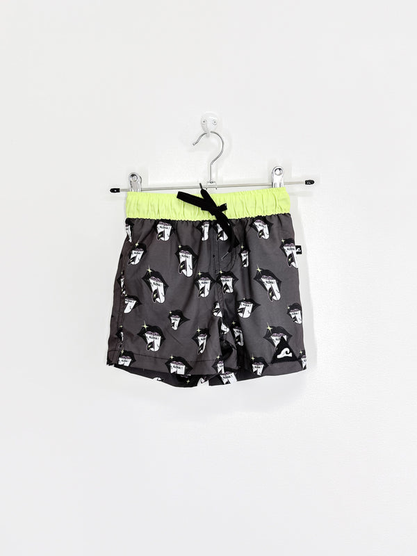 Hello Stranger aloha tounge board shorts (4y)