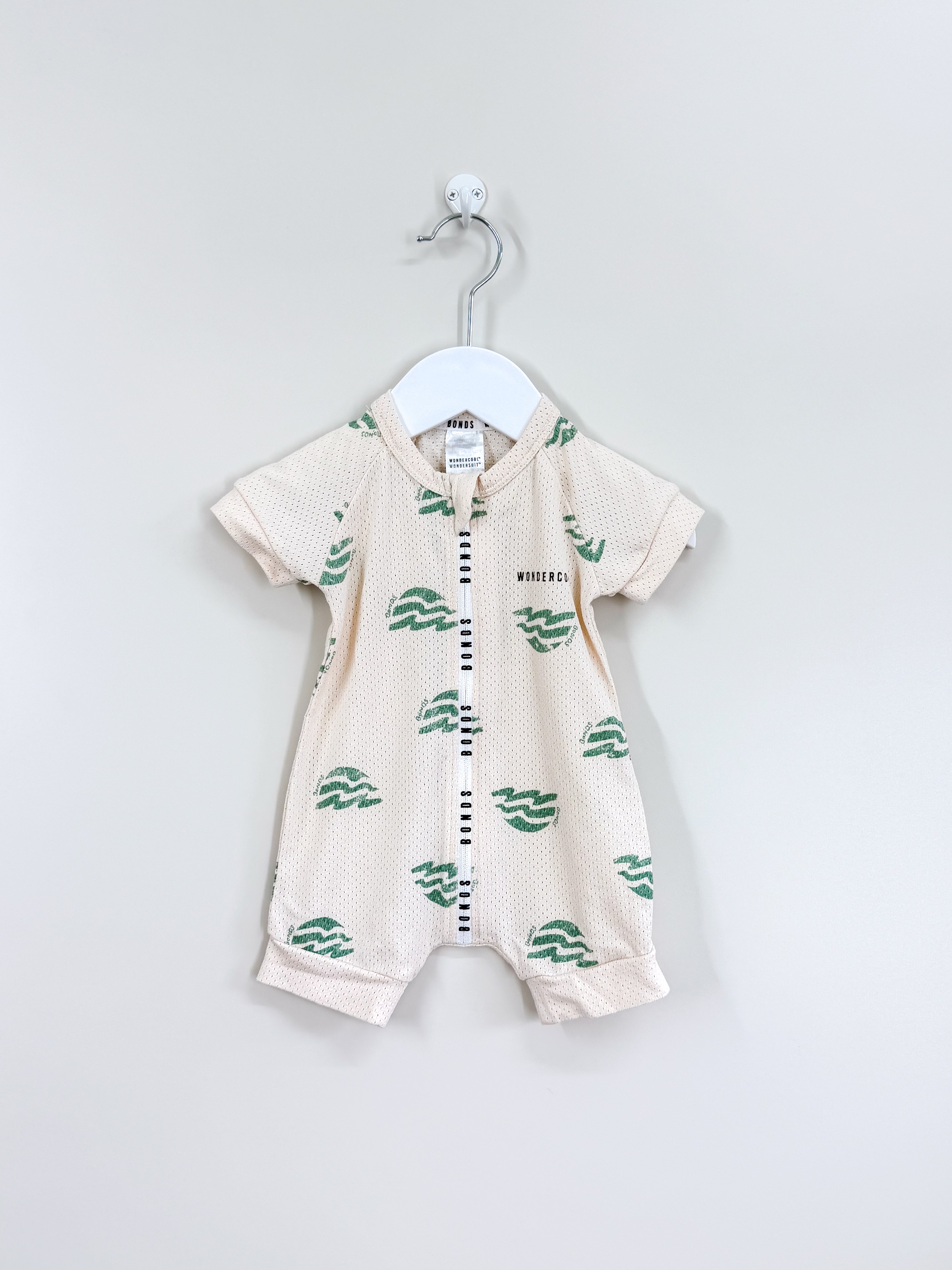 Bonds wondercool wondersuit - seaside waves (0-3m)