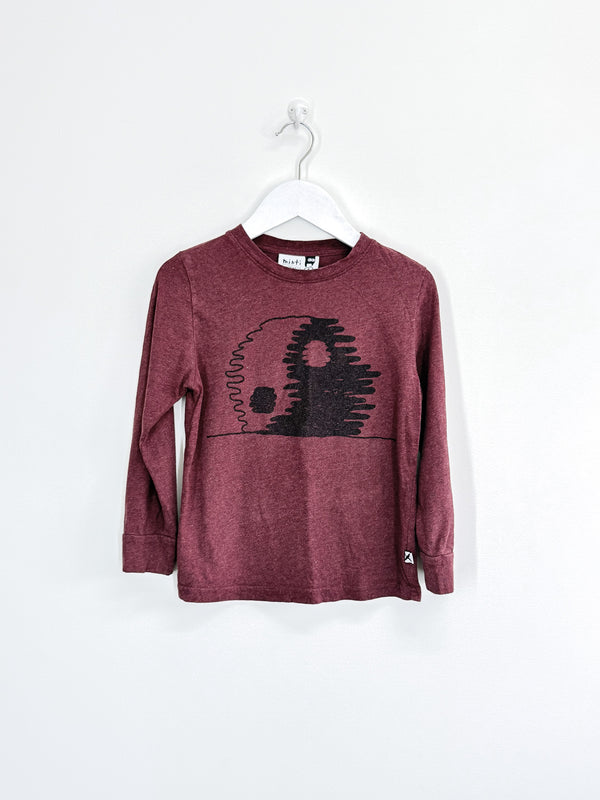 Minti long sleeve ying yang tee (5y)