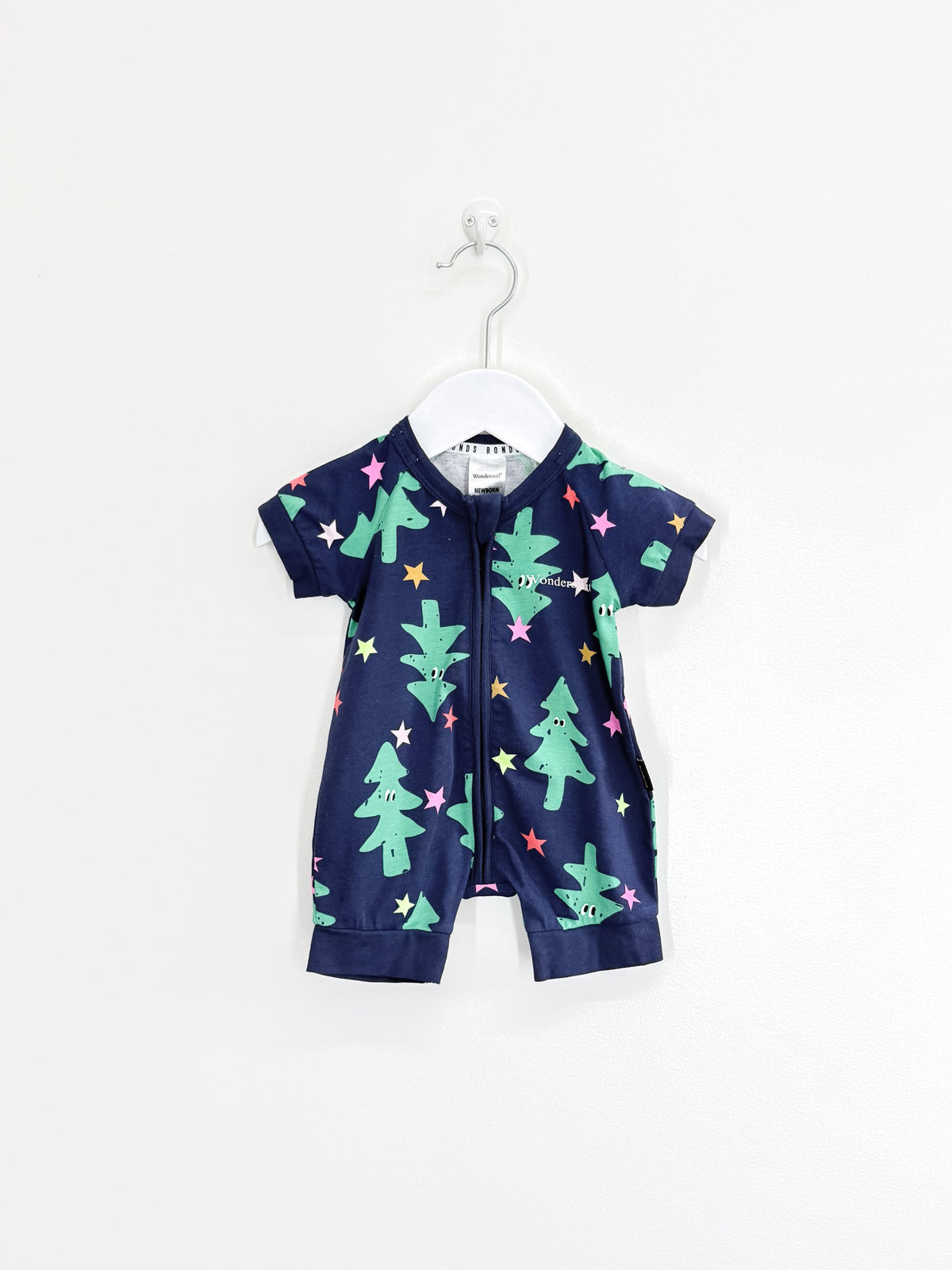 🎄 Bonds wondersuit - xmas trees (newborn)