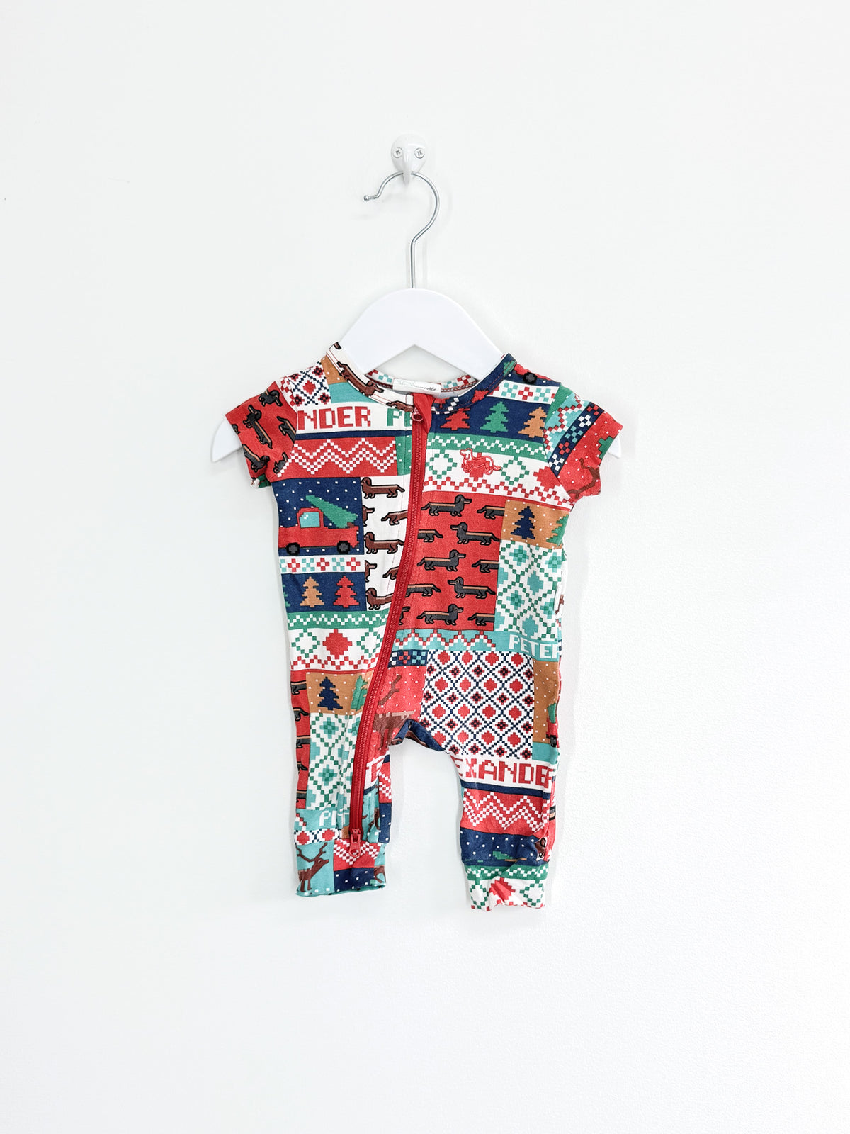🎄 Peter Alexander xmas zipsuit (newborn)