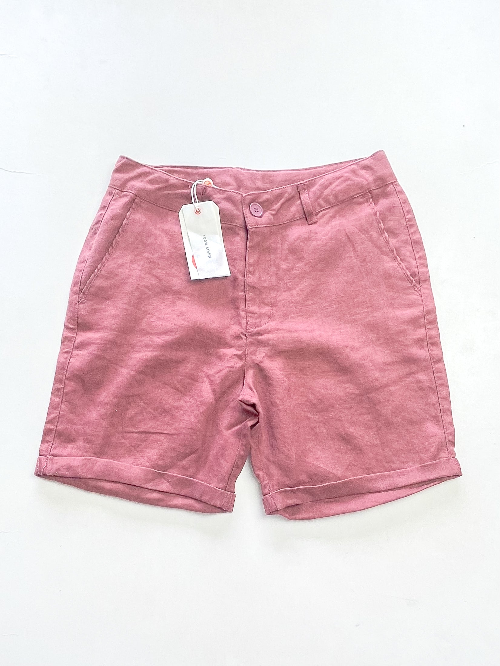 BNWT Linen washed shorts (10y)