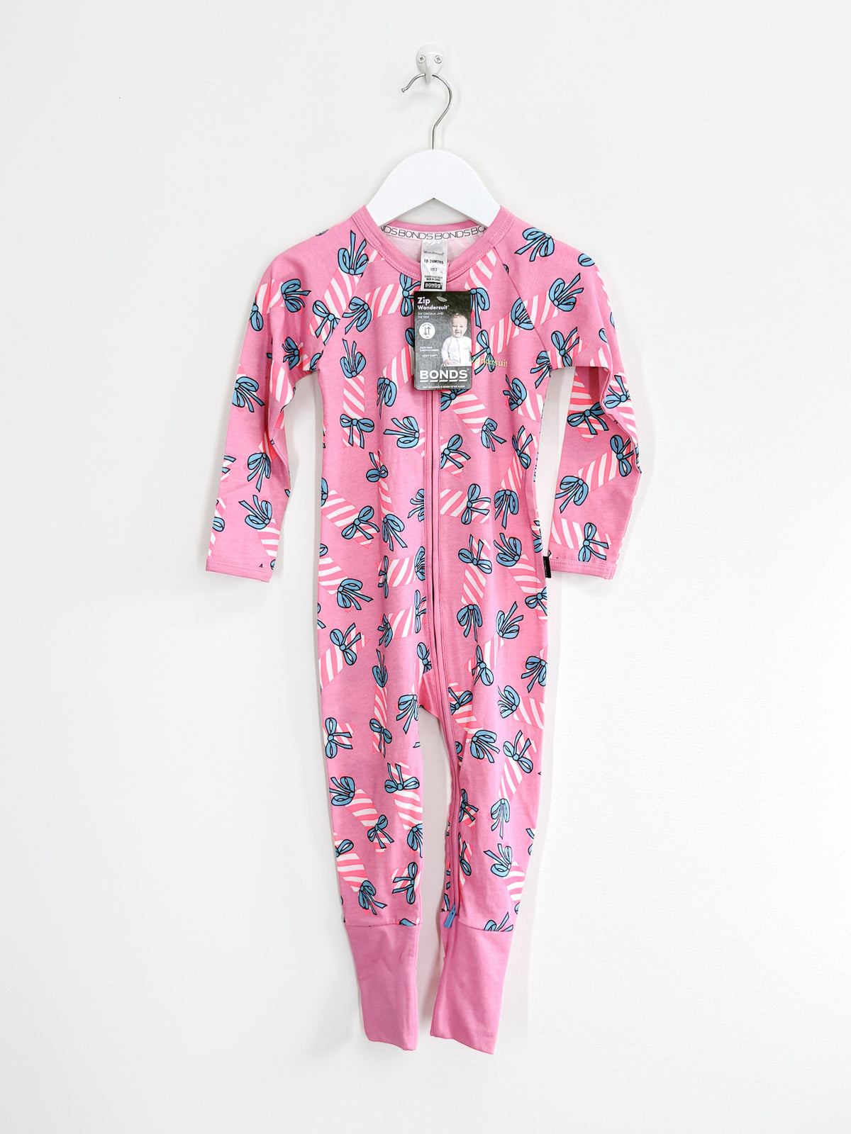 🎄 BNWT Bonds wondersuit - xmas crackers (18-24m)