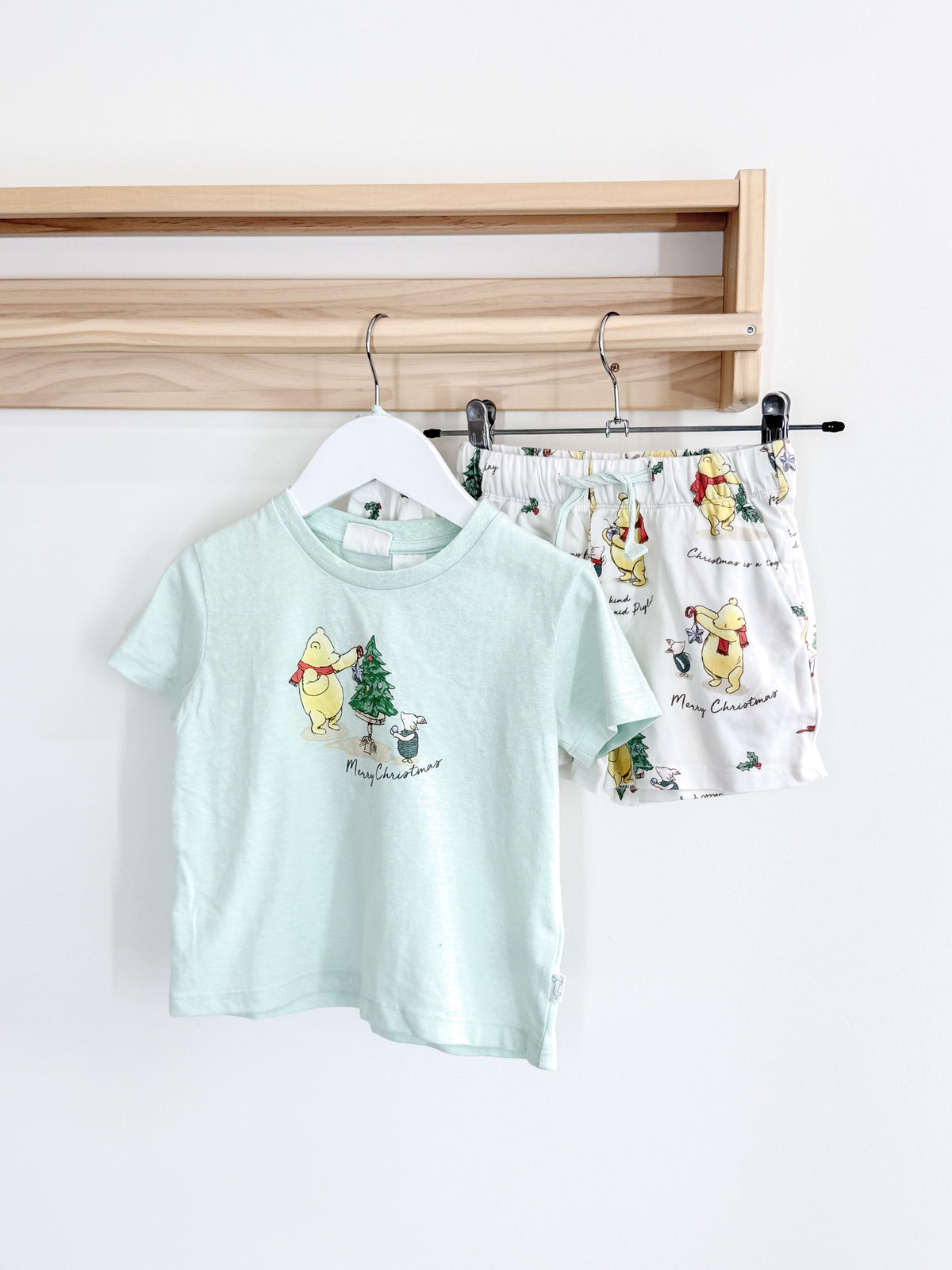 🎄 Peter Alexander x Winnie The Pooh xmas PJ set (0-3m)