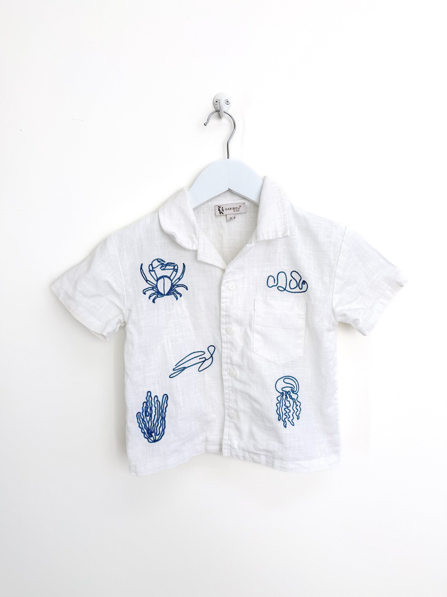 Karibou Kids under the sea shirt (3y)
