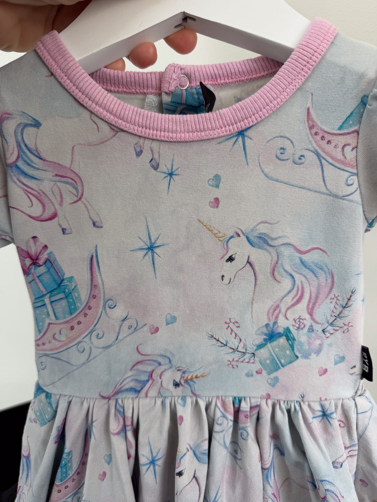 🎄 Rock Your Baby unicorn waisted ballet dress (6-12m)