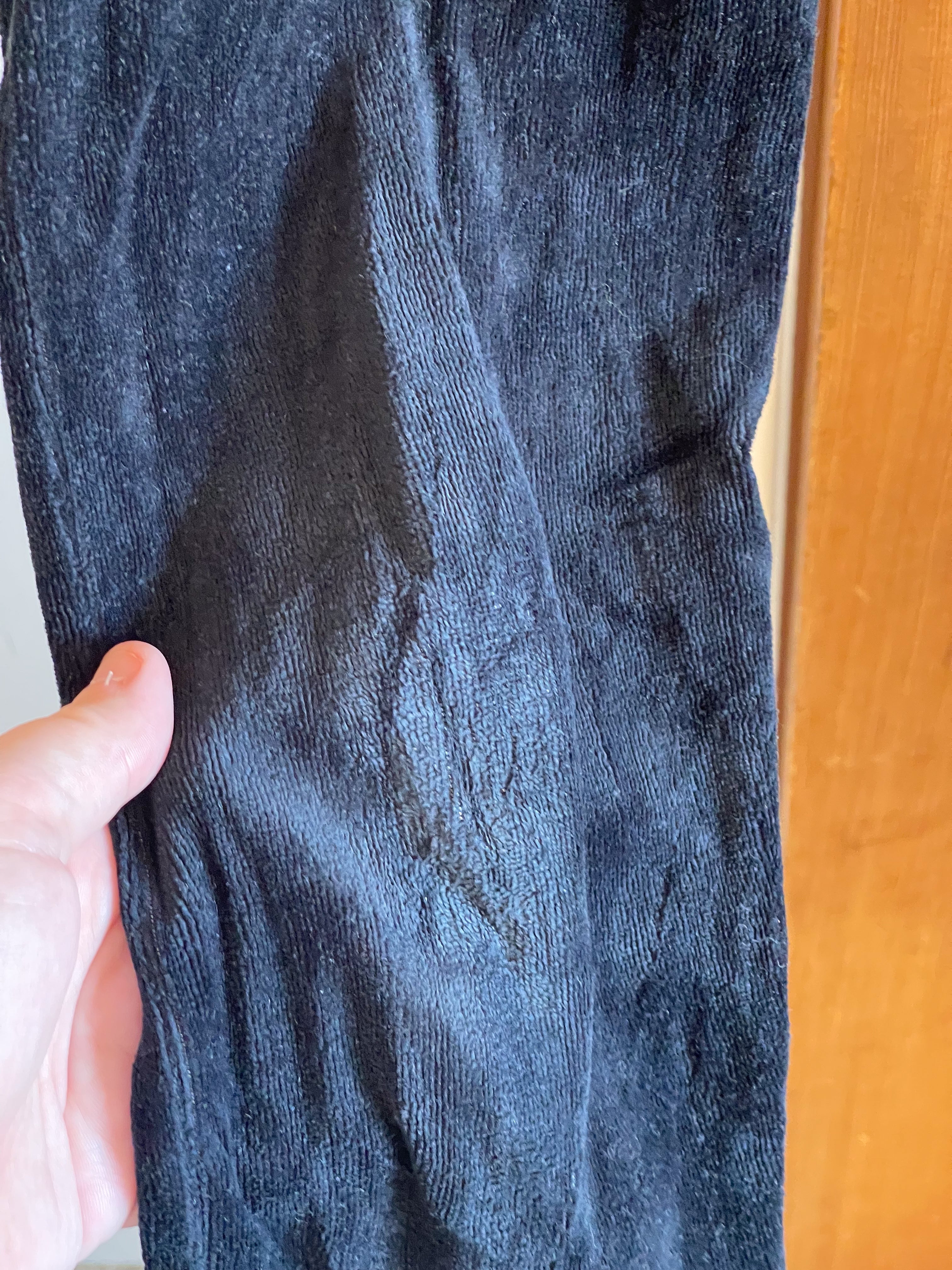 Munster velour track pants (10y)