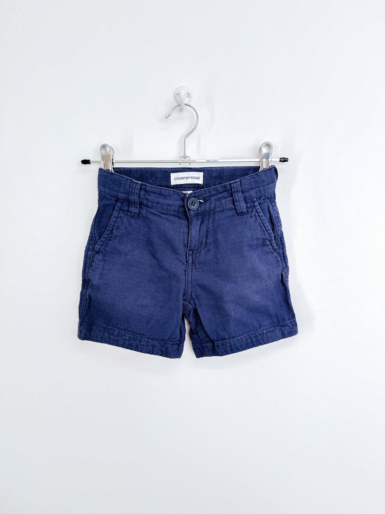 Country Road navy chino shorts (2y)