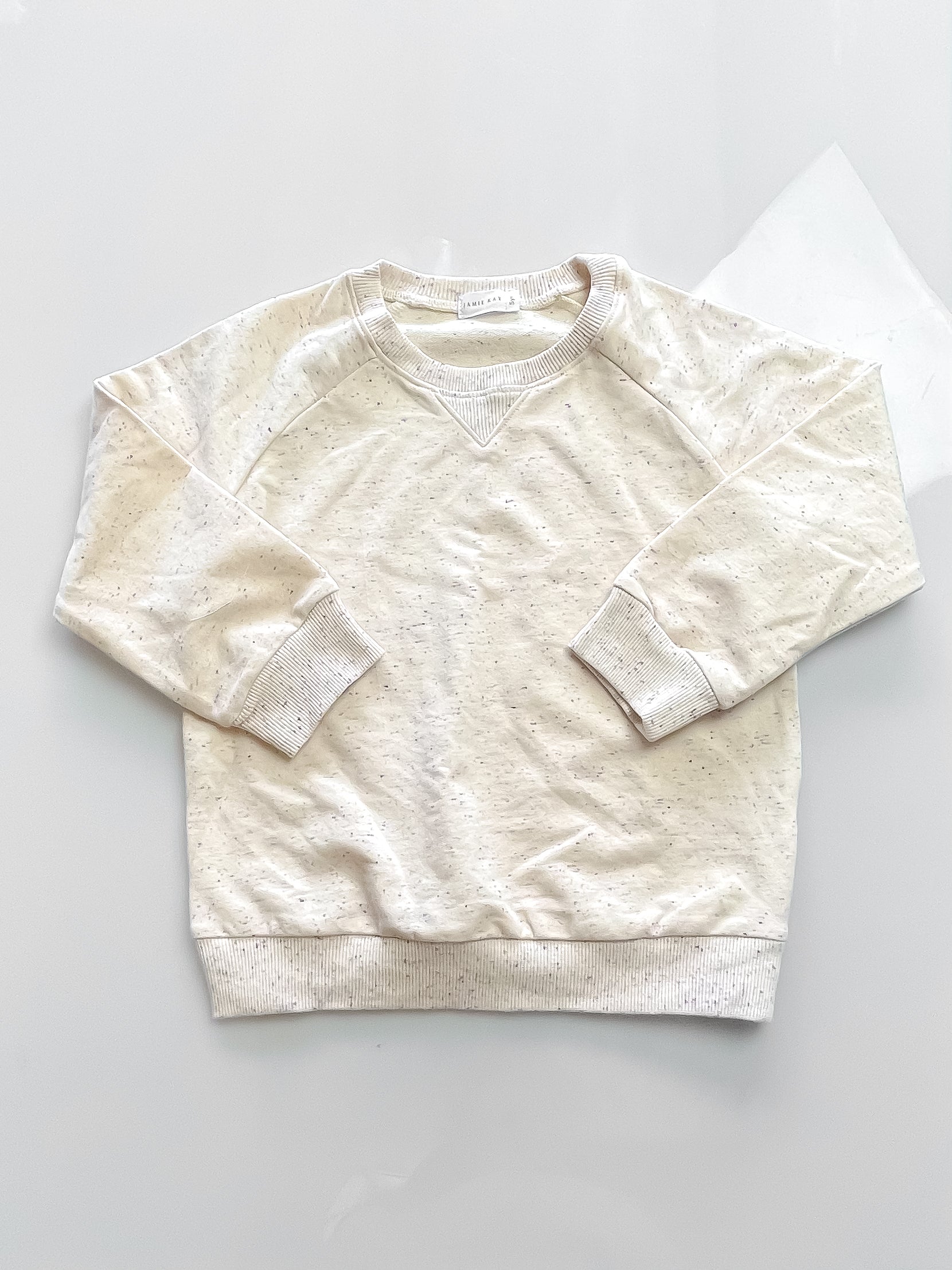 BNWOT Jamie Kay organic dylan sweatshirt (5y)