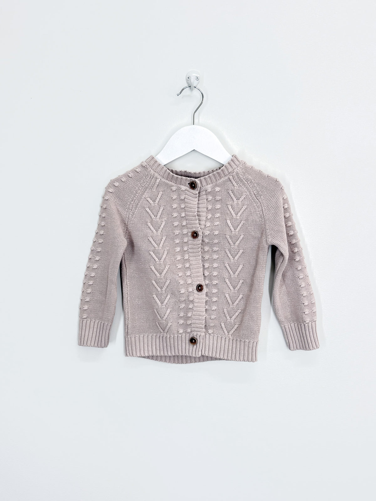 Jamie Kay cable knit cardigan (2y)
