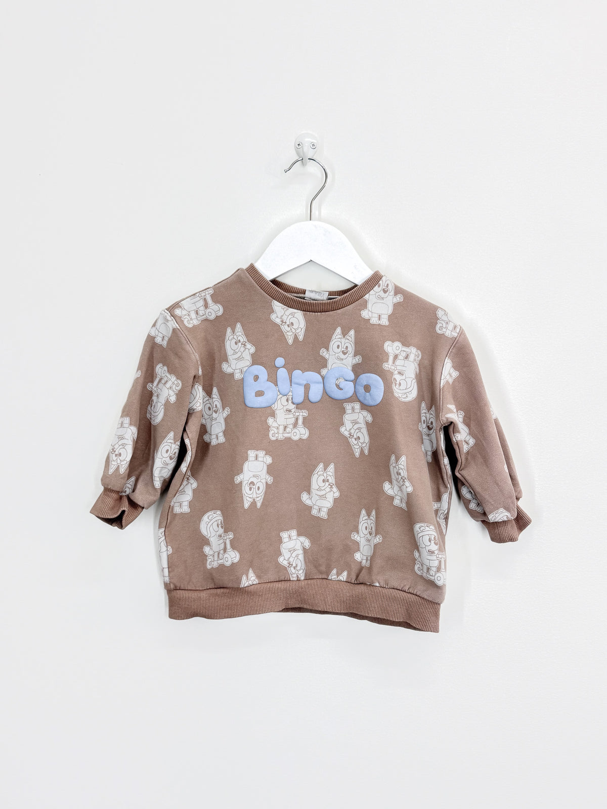 Cotton On Kids x Bluey Bingo pullover (18-24m)
