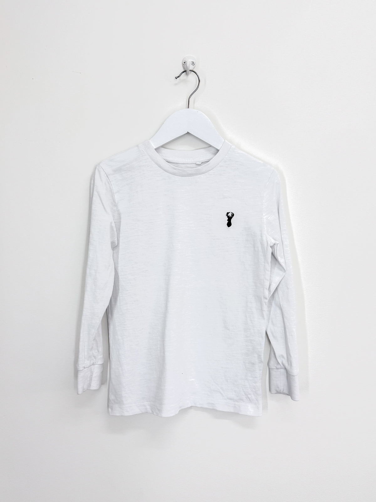 Next long sleeve tee - white (7y)