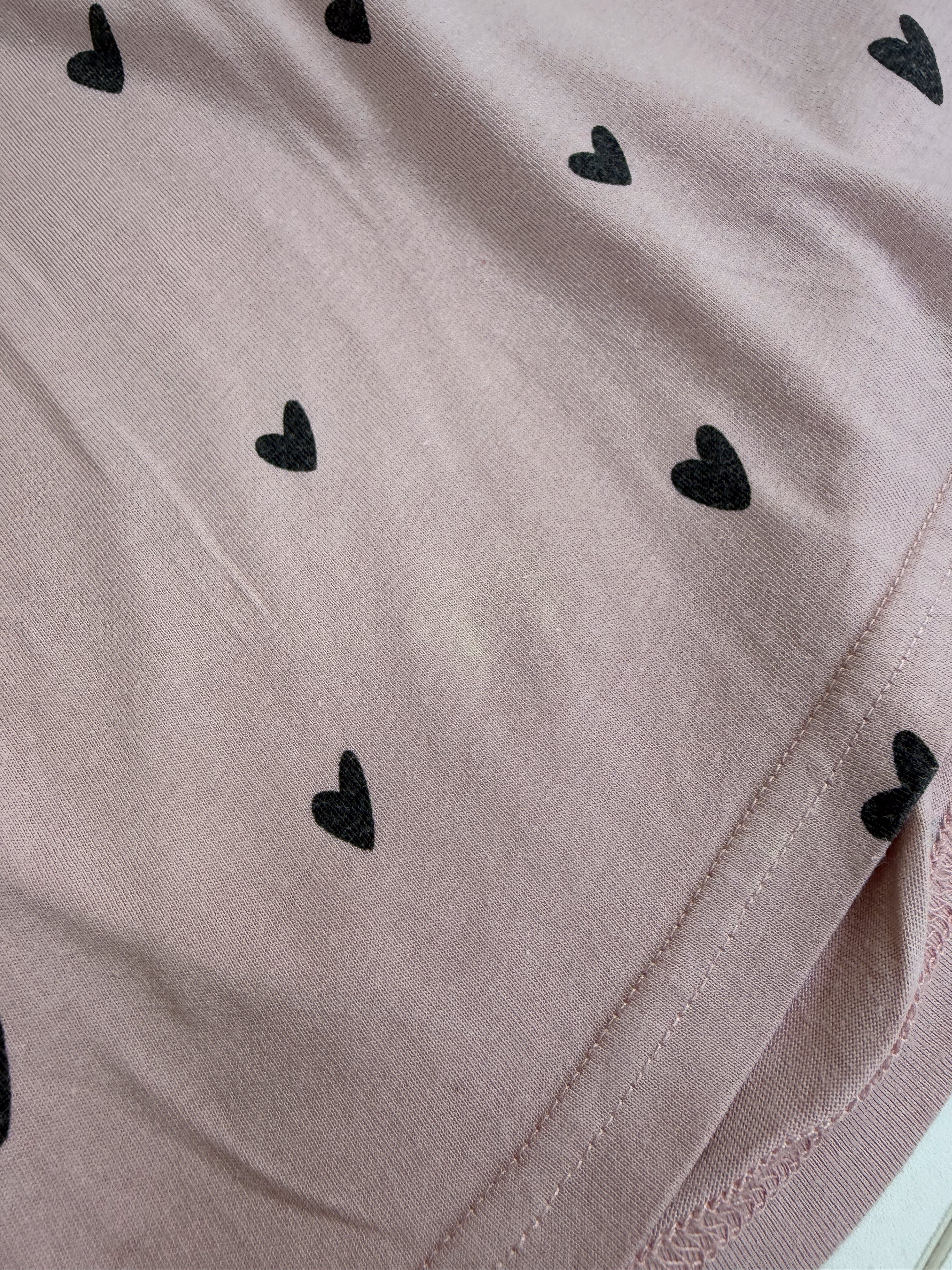 Cotton On Kids long sleeve hearts dress (5y)