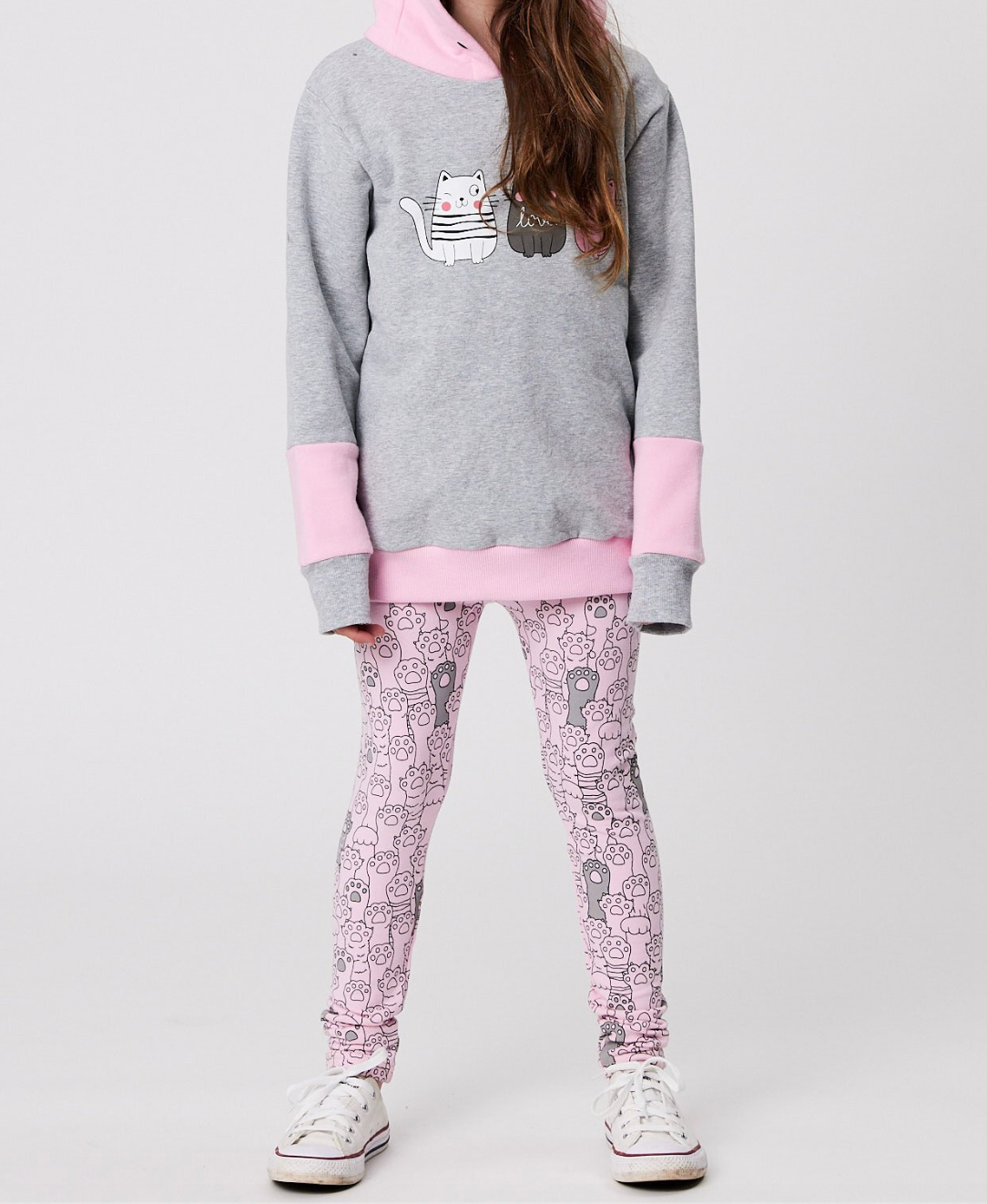 Radicool kitty squad hoodie (3y)