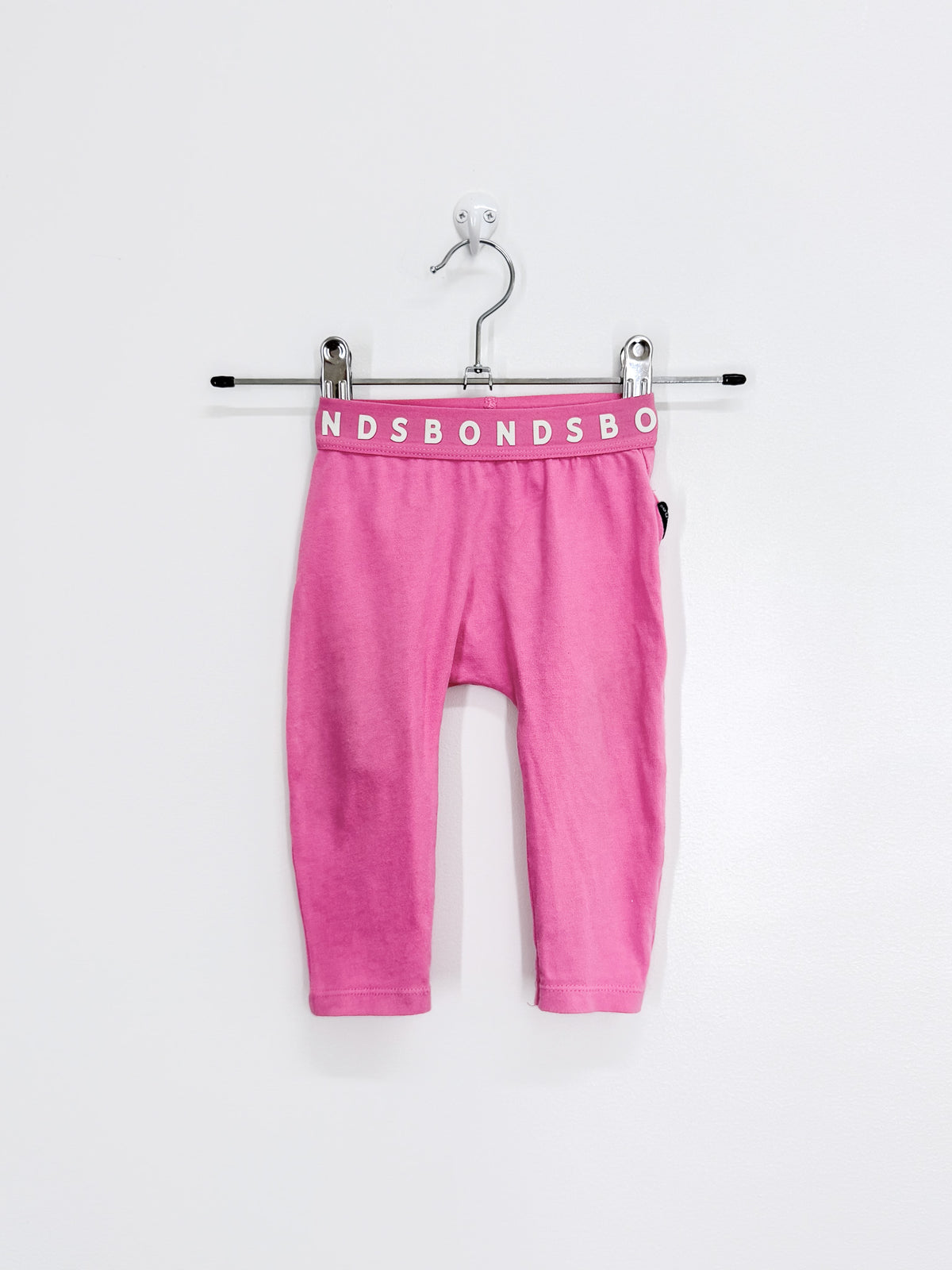 Bonds leggings - pink (3-6m)