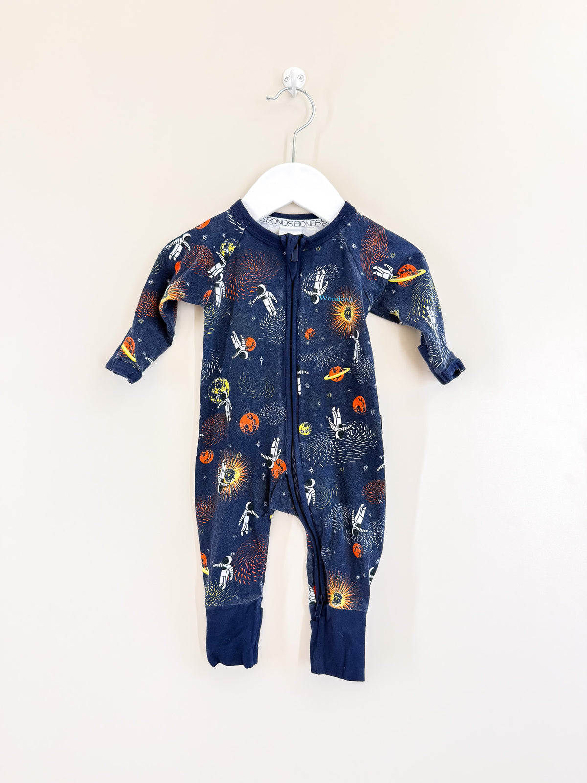 Bonds wondersuit - space man (0-3m)