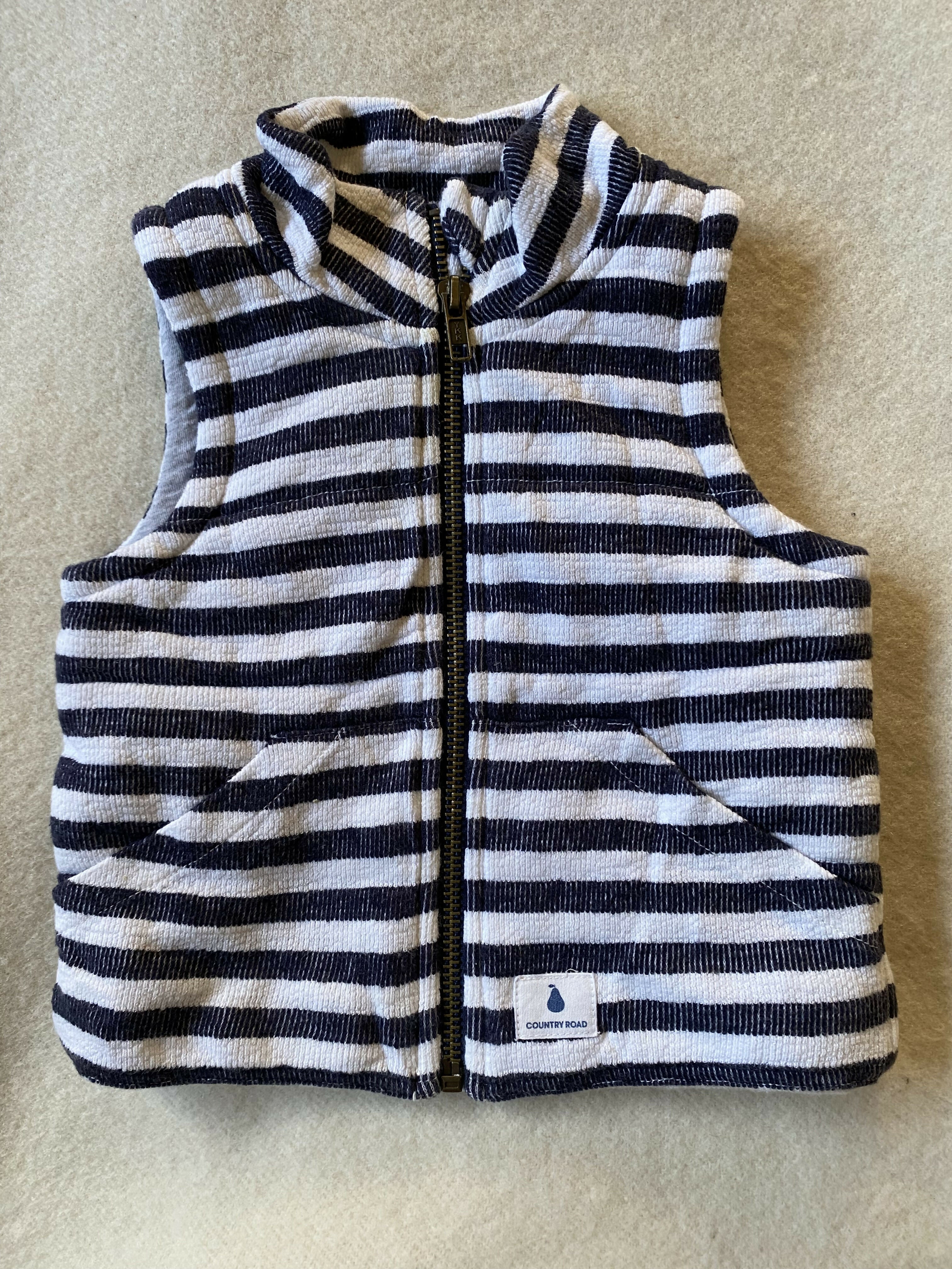 Country Road Vest (6-12m)